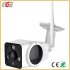 Outdoor Waterproof 360 degree Panoramic Wireless Surveillance Camera Machine Home Phone Remote Card Smart Monitor Without power