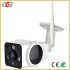 Outdoor Waterproof 360 degree Panoramic Wireless Surveillance Camera Machine Home Phone Remote Card Smart Monitor Without power