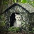 Outdoor Waterproof Cats Dog Houses Winter Tent Indoor Outdoor Cold Proof Nest For Small Medium Pet Animal medium size