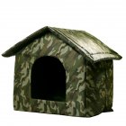 Outdoor Waterproof Cats Dog Houses Winter Tent Indoor Outdoor Cold-Proof Nest For Small Medium Pet Animal trumpet