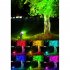 Outdoor Waterproof Spotlight Garden Lawn Lamp Safe Low Voltage Powered Park Square Road Community Landscape Light With Remote Control 1 for 1 US Plug