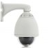 Outdoor Weatherproof Speed Dome Camera has H 264 Compression  720p Resolution  1 3 Inch CMOS  18x Zoom  WDR and Low Light Support