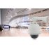 Outdoor Weatherproof Speed Dome Camera has H 264 Compression  720p Resolution  1 3 Inch CMOS  18x Zoom  WDR and Low Light Support