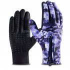 Outdoor Winter Unisex Riding Waterproof Touchscreen Gloves Plush Windbreak Warm Sports Gloves