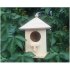 Outdoor Wooden Bird House Garden Bird Feeder for Outdoor Hanging wood 12 5 12 5 19 5
