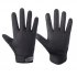 Outdoor gloves Sports Anti Slip Breathable Road Gloves Outdoor Cycling Full Finger Gloves Bicycle Motorcycle Riding black L
