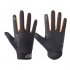 Outdoor gloves Sports Anti Slip Breathable Road Gloves Outdoor Cycling Full Finger Gloves Bicycle Motorcycle Riding Black orange L