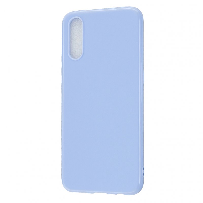 For VIVO IQOO Neo/Y97 Glossy TPU Phone Case Mobile Phone Soft Cover Anti-Slip Full Body Protection Taro purple