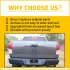Outer Rear Tailgate Handle Replacement Tailgate Latch With Rear Camera Hole OE 69090 0C051 81214 TO1915119 Automobile Exterior Accessories black