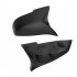 Outer Rearview Mirror Housing Horn Rearview Mirror Cover for BMW F20 F21  F87 M2 F23 F30 F36 X1 E84 OE 51162222543 51162222544 matte Black