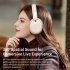 Over Ear Headphones 15 Hrs Wireless Wired Stereo Sound Foldable Headsets Headworn Sports Earphones With Deep Bass 40mm Neodymium Drivers black
