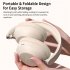 Over Ear Headphones 15 Hrs Wireless Wired Stereo Sound Foldable Headsets Headworn Sports Earphones With Deep Bass 40mm Neodymium Drivers black