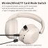 Over Ear Headphones 15 Hrs Wireless Wired Stereo Sound Foldable Headsets Headworn Sports Earphones With Deep Bass 40mm Neodymium Drivers black