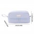 Oversized Pencil Case Double Zipper Closing Pencil Pouch Minimalist Style Desk Organizer Marker Pouch High Capacity Holder With Handle For Middle School Office 