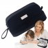 Oversized Pencil Case Double Zipper Closing Pencil Pouch Minimalist Style Desk Organizer Marker Pouch High Capacity Holder With Handle For Middle School Office 