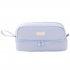 Oversized Pencil Case Double Zipper Closing Pencil Pouch Minimalist Style Desk Organizer Marker Pouch High Capacity Holder With Handle For Middle School Office 
