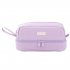 Oversized Pencil Case Double Zipper Closing Pencil Pouch Minimalist Style Desk Organizer Marker Pouch High Capacity Holder With Handle For Middle School Office 