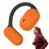 Ows Wireless Bluetooth 5 0 Headphones Air Conduction Sports Earphones Noise Canceling Headset orange red