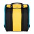 Oxford Cloth Accordion Backpack Portable Waterproof Padded Shoulder Bag Musical Instrument Storage Bag Yellow blue