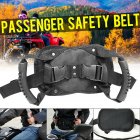 Oxford Cloth Motorcycle  Passenger  Safety  Belt Atv Rear seat Protective Handle Snowmobile Yacht Armrest black