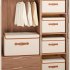 Oxford Cloth Storage Bin With Lid Collapsible Storage Case Foldable Home Nursery Laundry Organizer Clothes Blanket Container Reusable Sustainable Home Storage B