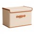 Oxford Cloth Storage Bin With Lid Collapsible Storage Case Foldable Home Nursery Laundry Organizer Clothes Blanket Container Reusable Sustainable Home Storage B