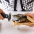 Oyster Shucking Clamp With Wooden Base Oyster Knife Shucker Set Oyster Shucking Clamp Seafood Tools For Home Kitchen Oyster tray   oyster opener