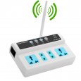 4 Port GSM Smart Switch Plug Socket