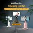 P01 Smartphone Gimbal Stabilizer Follow up Bracket Face Recognition Automatic Tracking Stabilizer White