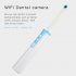 P10 Endoscope WiFi Dental Camera HD Intraoral Endoscope LED Light Dentist Inspection Tool Oral Real time Video Support for Android iOS Tablet Windows Blue white