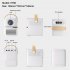 P10 Mini Projector 1080P 4k 2 4g Wi Fi Bluetooth Projector Portable Home Theater Video Projector Black UK Plug