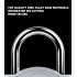 P10 Mini Smart Keyless Fingerprint Lock Waterproof Inteligente Anti Theft Security Padlock Door Luggage Case Lock Silver