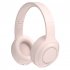 P12 Noise Canceling Headset Stereo Ultra Long Playtime Earphones Folding Headphones With Built in Microphone For Office Gaming dome white