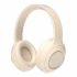 P12 Noise Canceling Headset Stereo Ultra Long Playtime Earphones Folding Headphones With Built in Microphone For Office Gaming New face pink