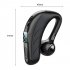 P13 Business Wireless Headset Led Digital Display Hifi Subwoofer Sports Bluetooth Earphone black