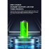 P16 Fingerprint Tsa Padlock Rechargeable Password Lock Smart Home Anti theft Electronic Fingerprint Lock black