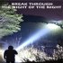 P160 Strong Light Flashlight Multifunctional Rechargeable Zoom Outdoor Emergency Torch Work Light  without battery 