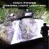 P160 Strong Light Flashlight Multifunctional Rechargeable Zoom Outdoor Emergency Torch Work Light  without battery 
