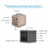 P1s Portable Hd Home Mini  Projector Wireless Screen Sharing Multimedia Movie Video Projector Home Theater Cinema Player Home Entertainment black