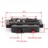 P200 Quick Release QR Clamp Base Plate for Manfrotto 500 AH 701 503 HDV 577 black