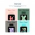 P22 Smart Watch for Men Women Heart Rate Sleep Monitor Waterproof Sports Fitness Smartwatch Black Shell Green Belt