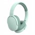 P2961 Bluetooth Headset In Ear Stereo Hifi Subwoofer Gaming Headphones TF AUX Music Player With Microphone blue