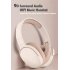 P2961 Bluetooth Headset In Ear Stereo Hifi Subwoofer Gaming Headphones TF AUX Music Player With Microphone blue