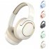 P2963 Wireless Headset Lighting Noise Reduction Over Ear Stereo Earphones For Computer Game Office Zoom Meeting grey