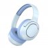 P2963 Wireless Headset Lighting Noise Reduction Over Ear Stereo Earphones For Computer Game Office Zoom Meeting blue