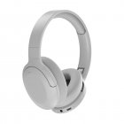 P2968 Wireless Headset Noise Canceling Stereo Headphones Over Ear Folding Earphones For Cell Phone Computer Laptop grey