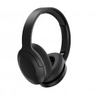 P2968 Wireless Headset Noise Canceling Stereo Headphones Over Ear Folding Earphones For Cell Phone Computer Laptop black