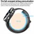 P30 Smart Watch Airbag Air Pump Accurate Blood Pressure Oxygen Heart Rate Body Temperature Monitoring Smartwatch black black rubber tape