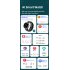 P30 Smart Watch Airbag Air Pump Accurate Blood Pressure Oxygen Heart Rate Body Temperature Monitoring Smartwatch black red rubber tape
