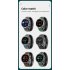 P30 Smart Watch Airbag Air Pump Accurate Blood Pressure Oxygen Heart Rate Body Temperature Monitoring Smartwatch black light brown leather belt